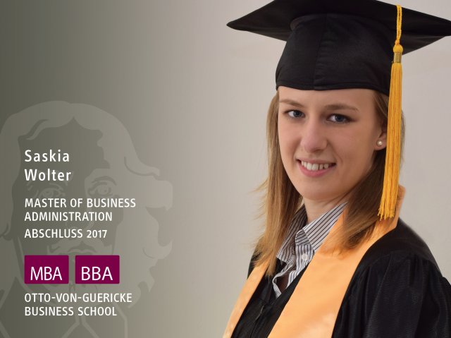 Saskia Wolter (MBA-Abschluss 2017)